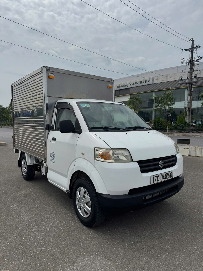 SUZUKI CARRY THÙNG KÍN INOX, MÀU TRẮNG, NĂM 2014 - Ảnh 3
