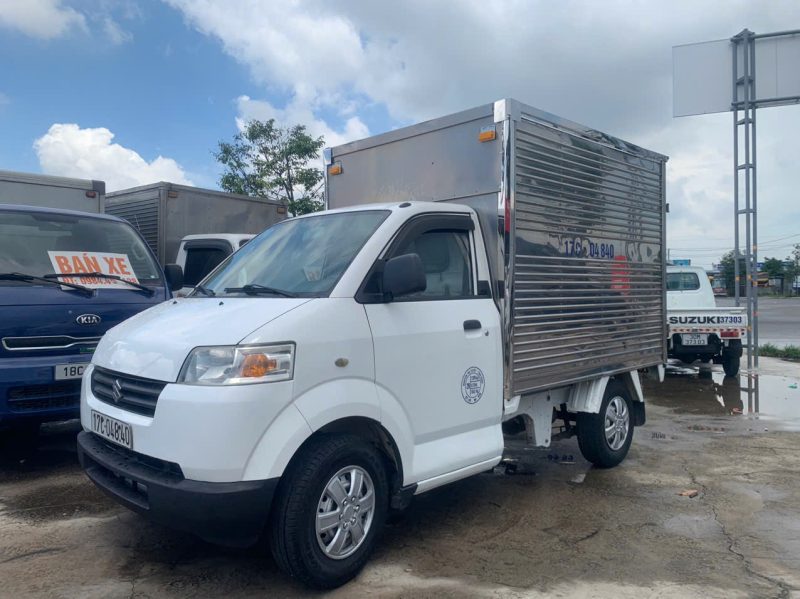 SUZUKI CARRY THÙNG KÍN INOX, MÀU TRẮNG, NĂM 2014 - Ảnh 5